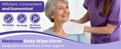 Adult Washcloths – Unique Disposable Body Wipes Shaped Like a