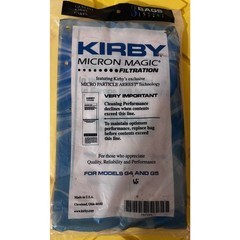 Kirby Micron Magic Filtration 3 Bags G4 G5 in Sealed Package Made USA 197294