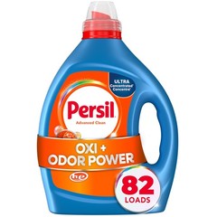 Persil Advanced Clean Oxi+Odor Power, Laundry 82.5 Fl Oz (Pack of 1), Blue
