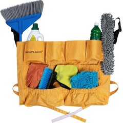 Yellow Trash Can Caddy Bags For Garbage Bins | Brute Compatible | Fits 32-55
