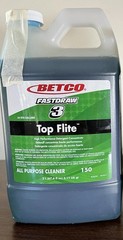 Betco FastDraw 3 Top Flite 150 Cleaner Concentrate 2L Bottle New
