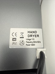 LS-PRO Automatic Hand Dryer for Commercial Bathrooms. High Speed Hot Air