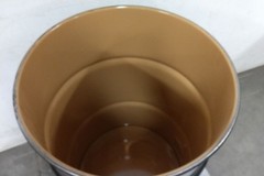 Guardair N630 30 Gal Volume Capacity Black Steel Open Head Vacuum Drum