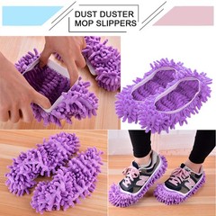 Cosywell 5 Pairs 10 PCS Mop Slippers for Floor 5 Women/7 Men, Colorful
