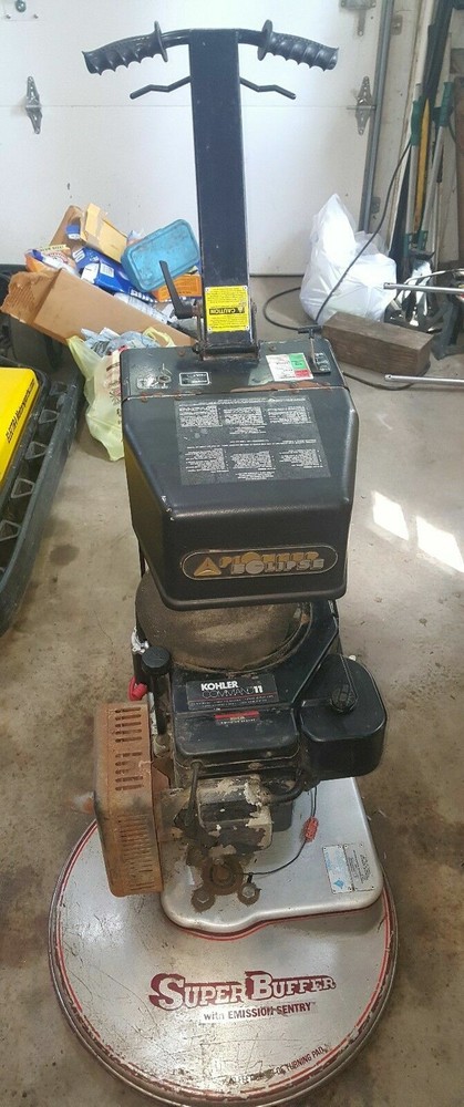 PIONEER ECLIPSE SUPER BUFFER 2100 LP PROPANE KOHLER ENGINE 209.3 hrs Nobles Kent