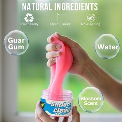 Car Interior Cleaning Gel Slime for Detailing, 5.6oz Universal Dust Remover Tool