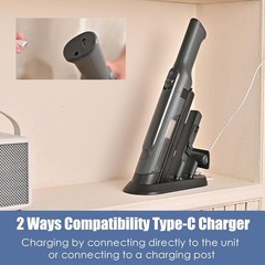 Handheld Vacuum Cordless, Super Lightweight 1.4lb with Powerful Suction, Char…