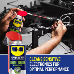 WD-40 Specialist Contact Cleaner, Quick-Drying Spray, 11 OZ