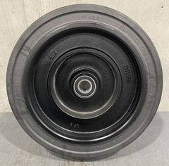 Tennant 1076240 16×3.5 Solid Scrubber Tire Assembly Idler Non-Skid