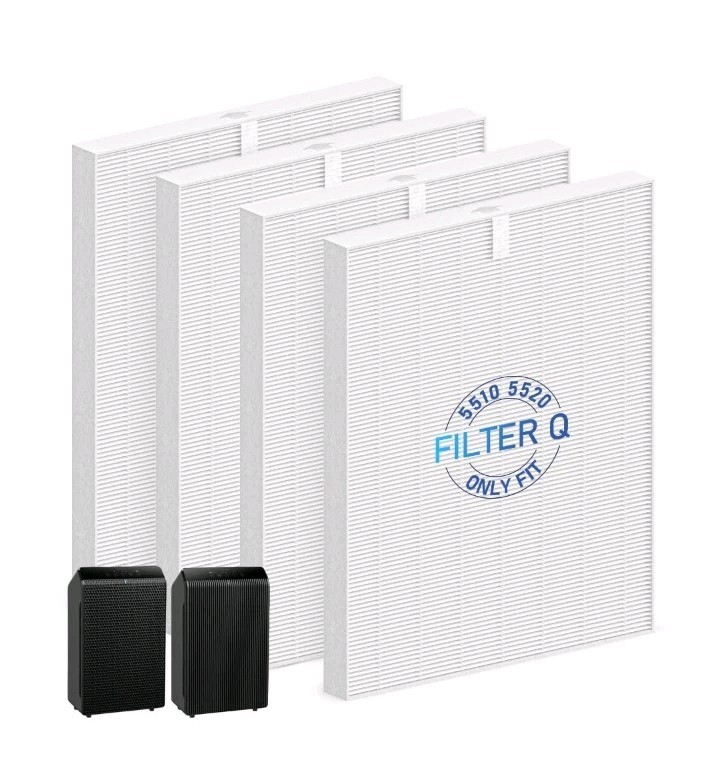 5510 5520 Replacement Filter Q for Winix 5510 5520 Plasmawave Air Purifier, 4 Pk