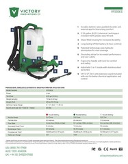 Victory Electrostatic Backpack Sprayer VP300ES