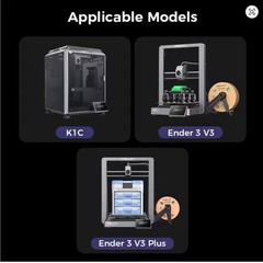 K1 Unicorn Nozzle 0.4 for Creality K1C creality k1 hot end