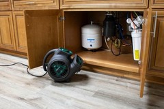 1/6 HP 700 CFM Air Mover Compact 3-Speed 4-Angle Industrial Floor Room Dryer