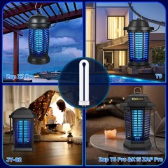 Klahaite Replacement Light Bulb Bug Zapper 15W 1 Count (Pack of 1), Blue