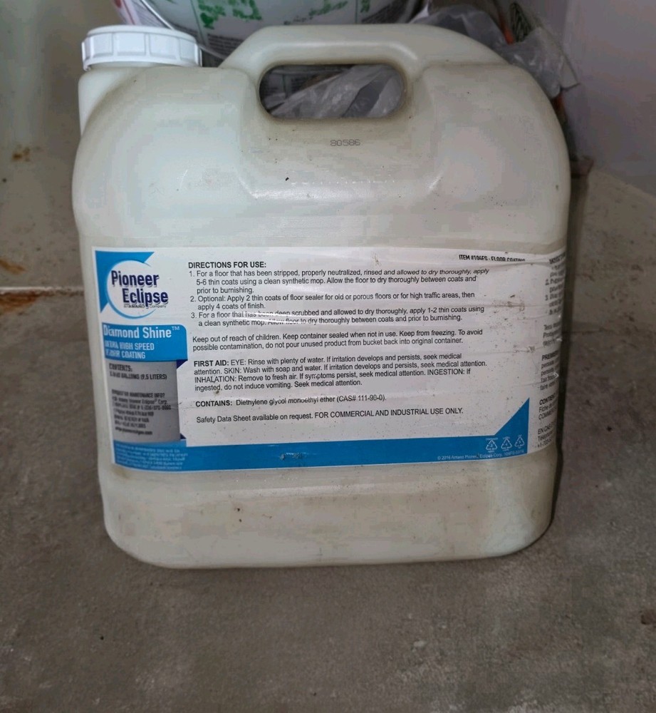 Pioneer Eclipse Diamond Shine Ultra High Speed Floor Coating Protector Sealer