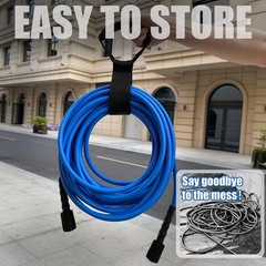 Kink Resistant 1/4″ Pressure Washer Hose 50FT，3600PSI Power Washer Hose R