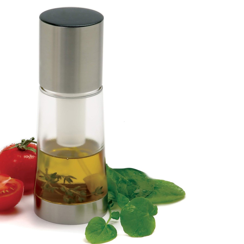 Norpro Stainless Steel Sprayer/Mister 3 Ounces, Clear