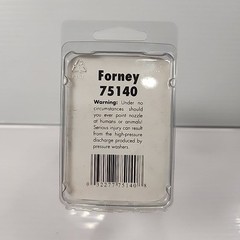 Forney 75140 1/4″ FNPT Non-Rotating Nozzle 4200 psi