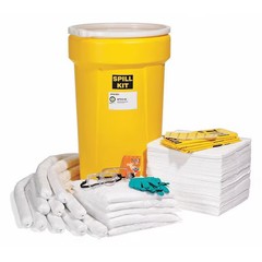 Spilltech Spko-55 Spill Kit, 49 Gal Volume Absorbed Per Kit, 55 Gal Capacity,