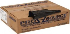 PRO-SOURCE 30 Gal 0.6 mil Household/Office Trash Bag 30″ Wide x 36″ High, Black