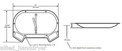 KOALA KARE KB112-01RE Counter Top Laybed Baby Changing Station (Recessed)