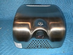 EXCEL DRYER XL-SB-1.1N-H-110-120V Hand Dryer,8 sec,59 to 67 dBA,SLVR 455A31