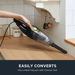 Eureka Blaze Stick Vacuum Cleaner, 3-in-1 Handheld Vac NES210, Black