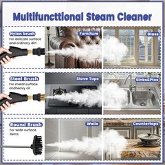 2500W Handheld Steam Cleaner,Portable Car Steamer For Auto Detailing