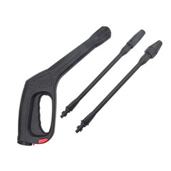 B. Watering Spray Gun + Jet Lance + Turbo Lance, B – with Variable Wand &