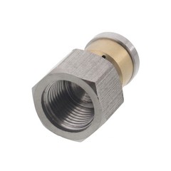 Erie Tools Rotating 3/8″ Sewer Jetter Drain Cleaning Nozzle 12.0 Orifice