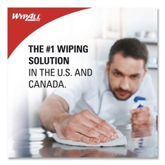 WypAll 06053 X50 Foodservice Towels, 1/4 Fold, 23.5 x 12.5, White, 200/Carton