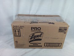 LYSOL® Professional Disinfecting Wipes Lemon & Lime Blossom® Refill Bag 2/800CT.