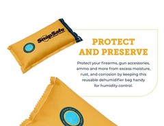 SnapSafe Reusable Dehumidifier Bag 450G, 75908 – Portable, Easy to Use Moistu…