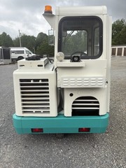 Tennant 6650 XP Gas Sweeper Totally Serviced Cab With Heat And Air Low Hours GM