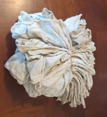 50 Pack of Shop Towels 12″ x 14″ Cleaning Rags Great for Homes & Cars