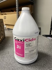 Cavicide 3 Minute Surface Disinfectant Cleaner 1 Gallon Exp.05/26 EPA# 46781-6