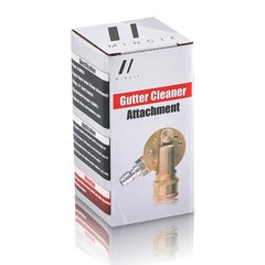 M MINGLE Gutter Cleaner Attachment, Pivoting Coupler for 240 Degree Rotation