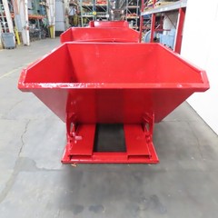 1.5 Cu Yd Light Duty Self Dumping Trash Hopper 65″ x 57″ x 41″ OD