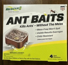 RESCUE! Ant Bait Indoor 4 Bait Stations