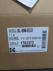 Xlerator Eco Excel XL-BW-ECO Hand Dryer (Untested)
