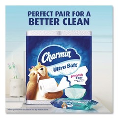 Charmin 17579CT Ultra Soft 2-Ply Septic-Safe Bathroom Tissue – White (5/CT) New