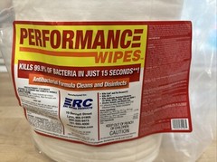 ERC Wiping Products Performance Disinfectant Wipes (800 Wipe Count)