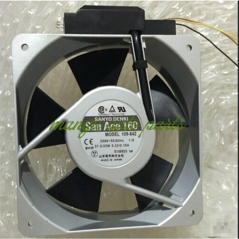 1pcs SANYO SANACE 160 109-642 200V 37.5/33W 160*160*51MM fan