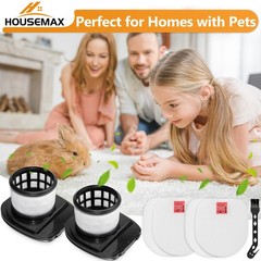 IX141 Filter Replacement for Shark Rocket Pet Pro Cordless Vacuum ix141-2+2