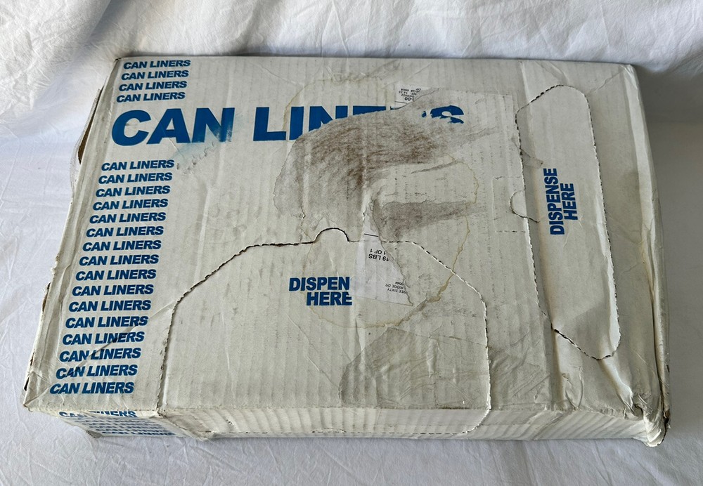 High Density Industrial Can Liners, 56 gal, 16 microns, 43 x 48, 200 Ct.