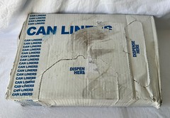 High Density Industrial Can Liners, 56 gal, 16 microns, 43 x 48, 200 Ct.