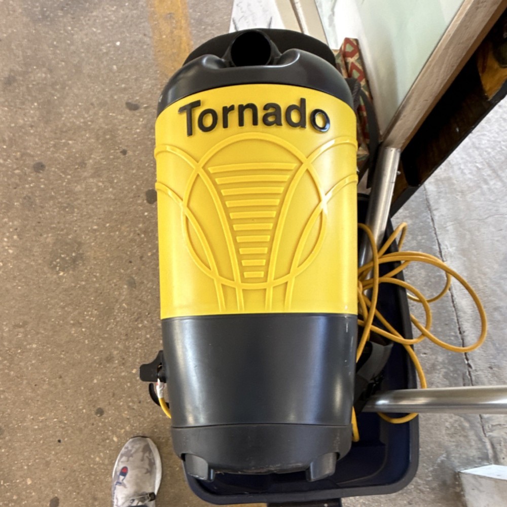 Tornado Yellow/Black Backpack Vacuum Cleaner Unit – Tornado Backpack Vacuum