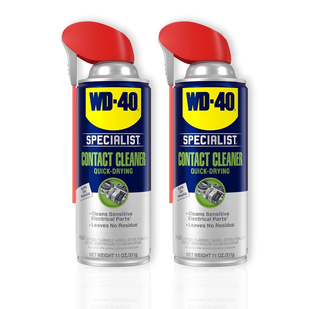 WD-40 Specialist Contact Cleaner Spray with 22 Ounce (Pack of 1), Silver