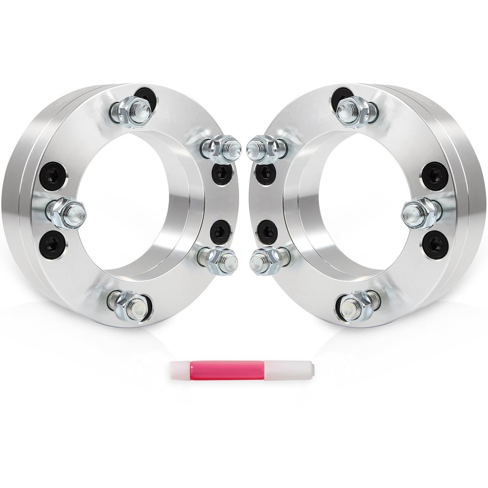 2PCS 6×5.5 to 5×5.5 Wheel Adapters 2in 14×1.5 108mm Forged 6Lug for 1500
