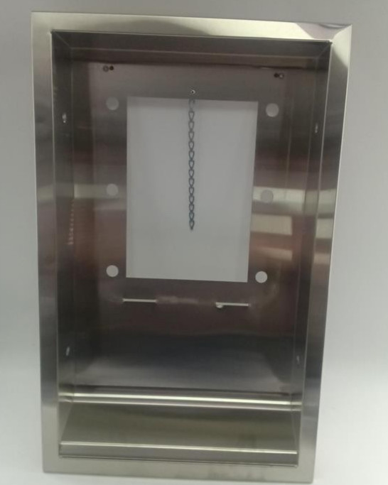 alpine hemlock recess kit 400-recess (does not include hand dryer)